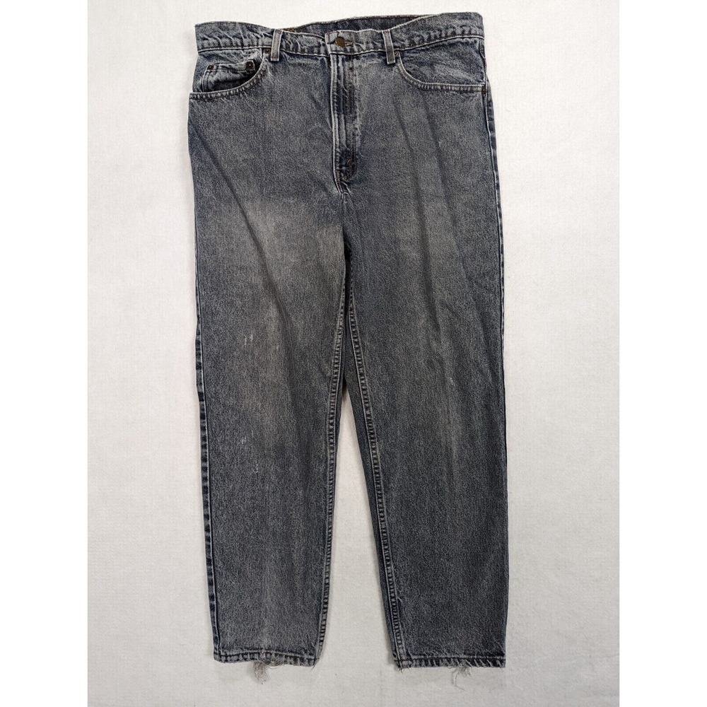 Levis Mens Jeans Size 38x29 Faded Black No Size Tags
